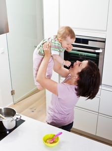 Little Playing Time Before Lunch Royalty Free Stock Photos Little Playing Time Before Lunch Royalty Free Stock Photos
