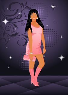 Sexy Girl Dancing Disco Royalty Free Stock Photos Sexy Girl Dancing Disco Royalty Free Stock Photos