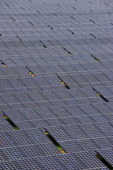 Solar Cell Over The Blue Sky Royalty Free Stock Images Solar Cell Over The Blue Sky Royalty Free Stock Images