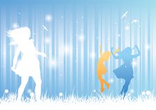 Summer Girls Stock Photography Summer Girls Stock Photography