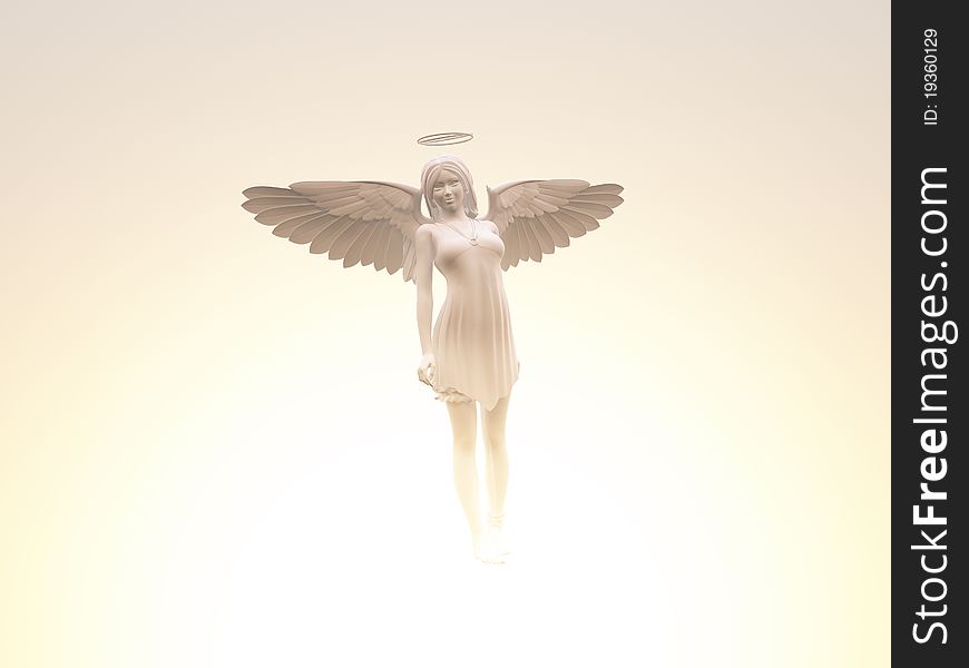 Cg of an little flying angel