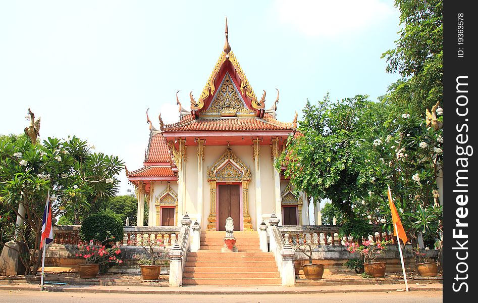 Church of Thai arts in Thailand