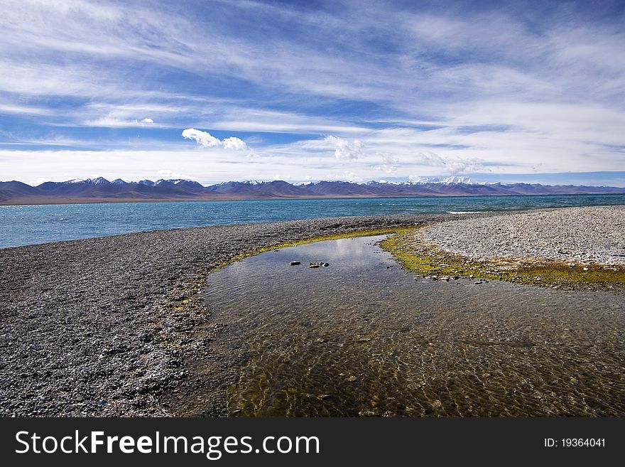 Namtso Lake in Tibet, China