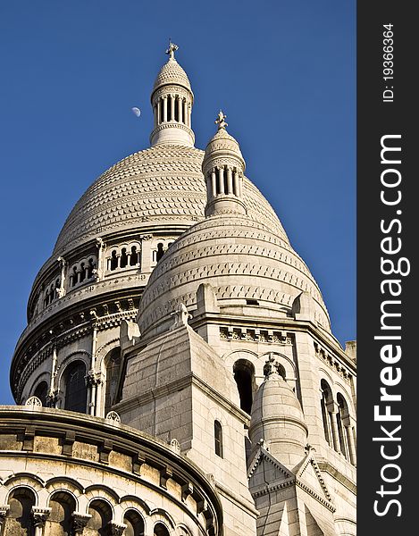 Church of the Sacre Coeur. A symbol of Paris.