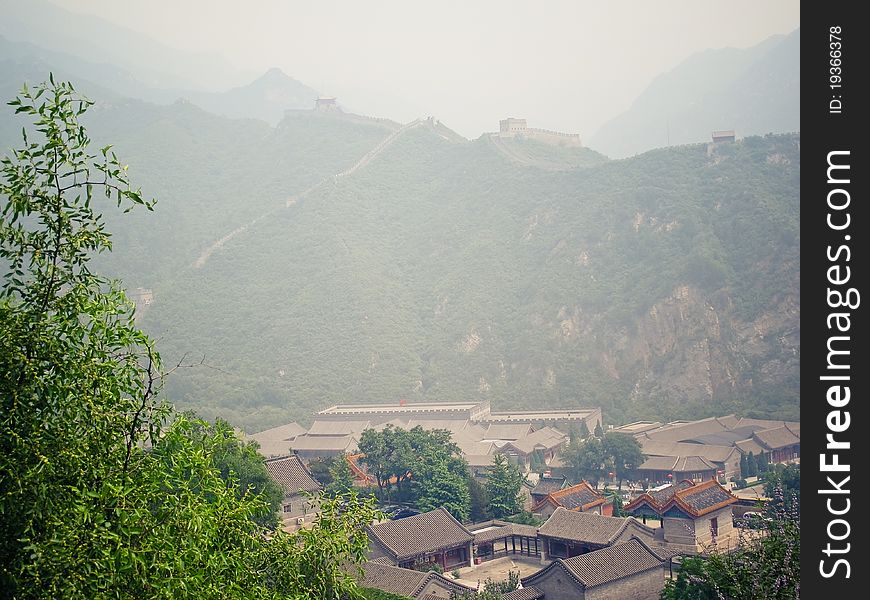 Great Wall of China near Beijing