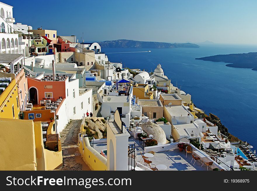 Santorini Before Sunset