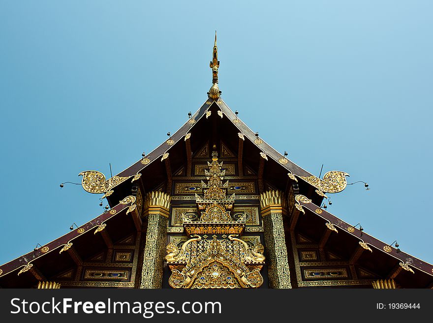 Thai Thai architectural art works horticultural world. Thai Thai architectural art works horticultural world.