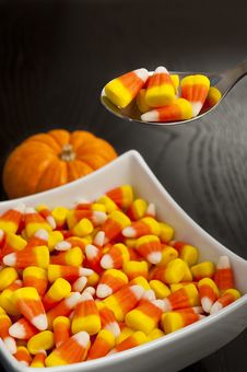 Candy Corn Treat Stock Image