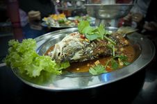 Grilled Fish Royalty Free Stock Photography Grilled Fish Royalty Free Stock Photography
