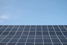 Solar Panels On Roof Stock Photos Solar Panels On Roof Stock Photos