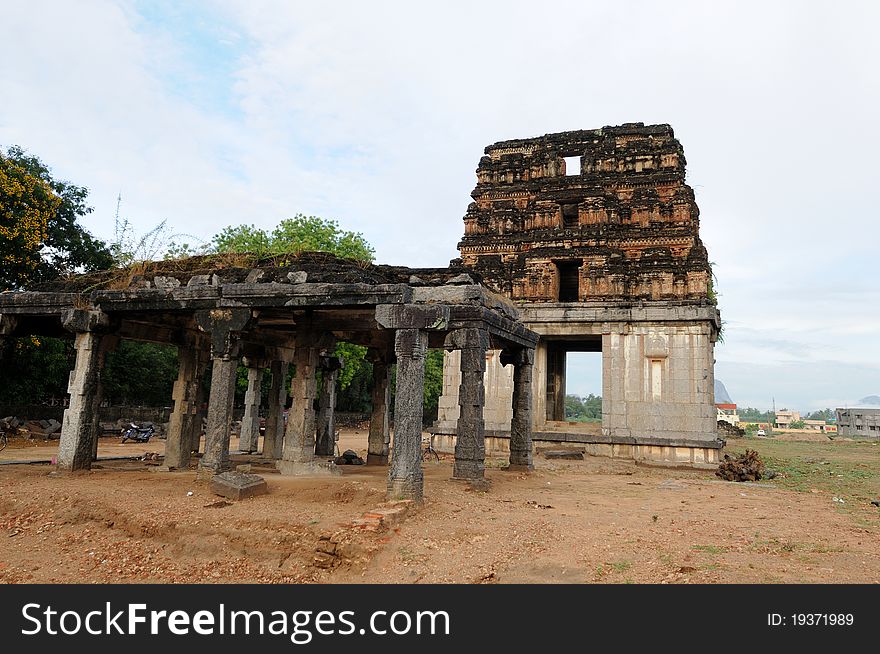 A majestic fort in Gingee tamilnadu India. A majestic fort in Gingee tamilnadu India