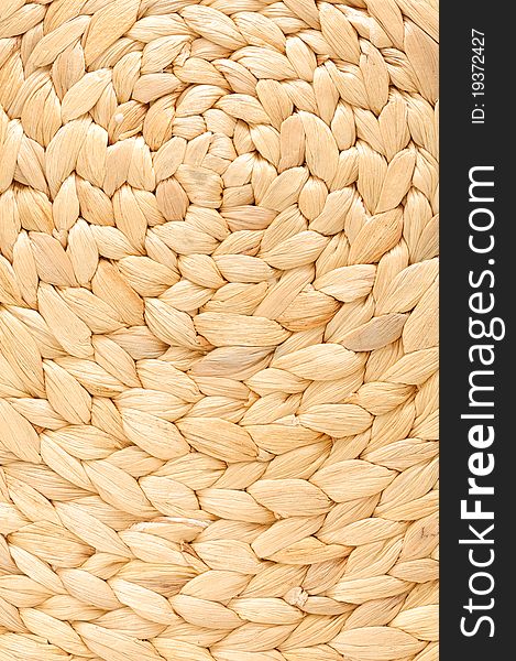Wicker texture for background with interwoven fibers. Wicker texture for background with interwoven fibers