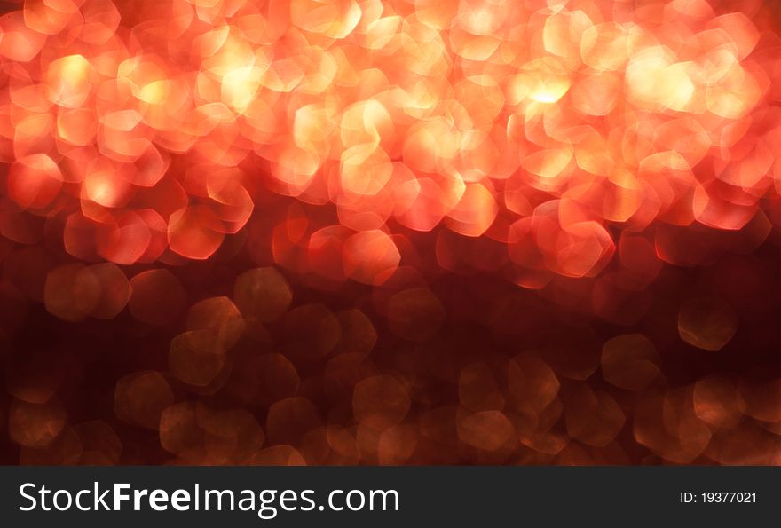 Abstract of orange light background. Abstract of orange light background