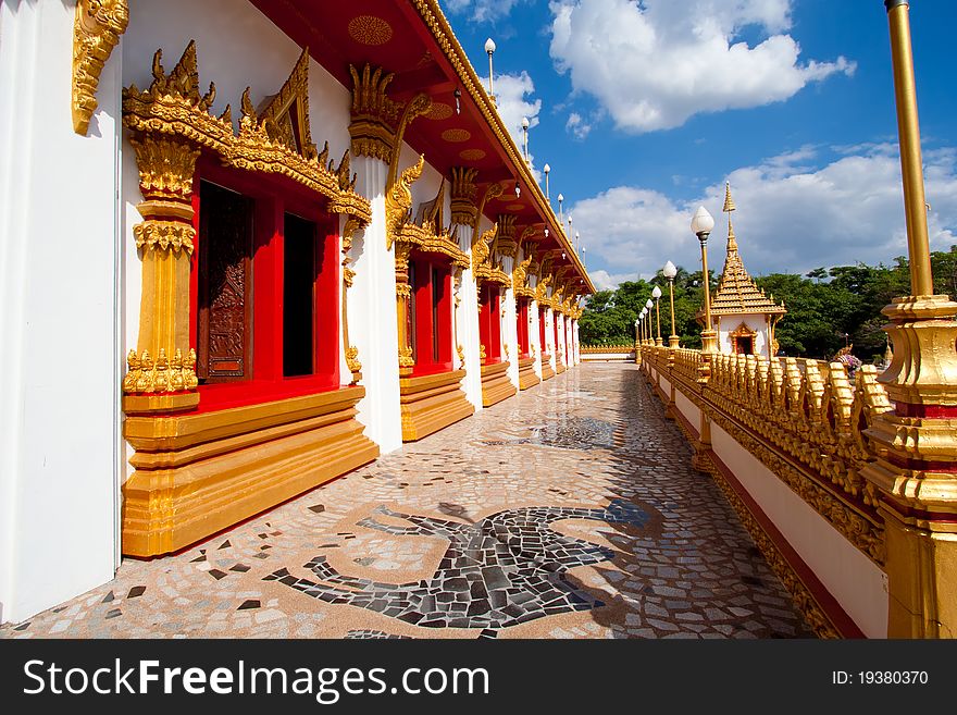 Windows of temple in Thailand is named Phra-Mahathat-Kaen-Nakhon, Khon Kaen province, Thailand. Windows of temple in Thailand is named Phra-Mahathat-Kaen-Nakhon, Khon Kaen province, Thailand.