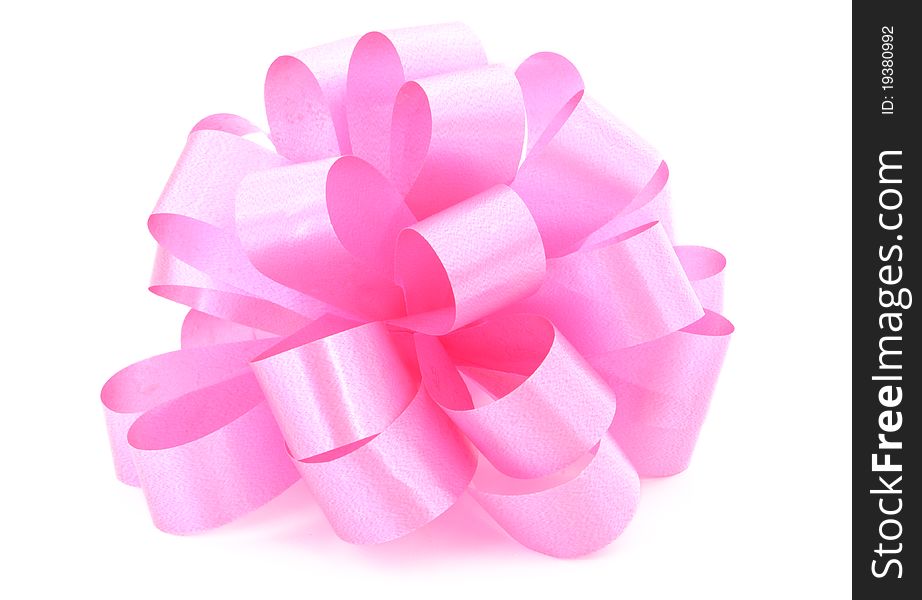 Single Pink Ribbon Gift