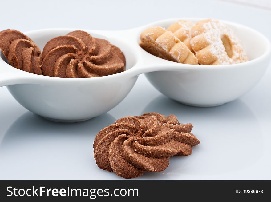 Assorted biscuits for a tasty breakfast. Assorted biscuits for a tasty breakfast