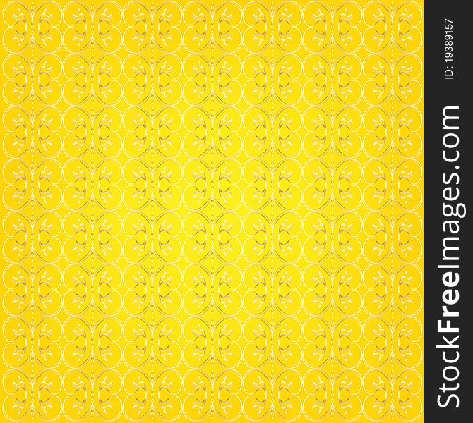 Seamless texture on yellow background. Seamless texture on yellow background