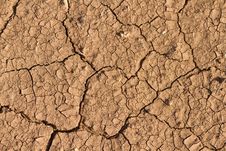 Dry Mud Texture Royalty Free Stock Photography