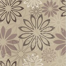 Floral Seamless Pattern Royalty Free Stock Images