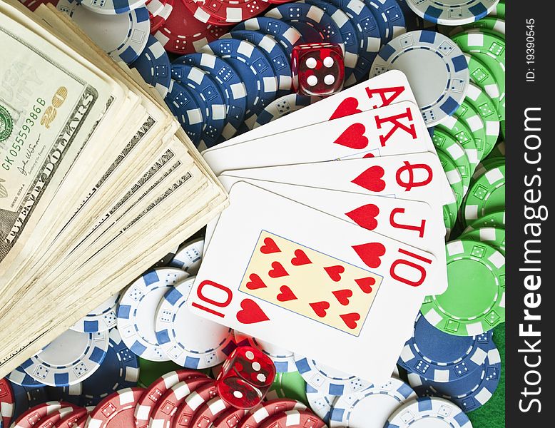 Poker Conceptual Image