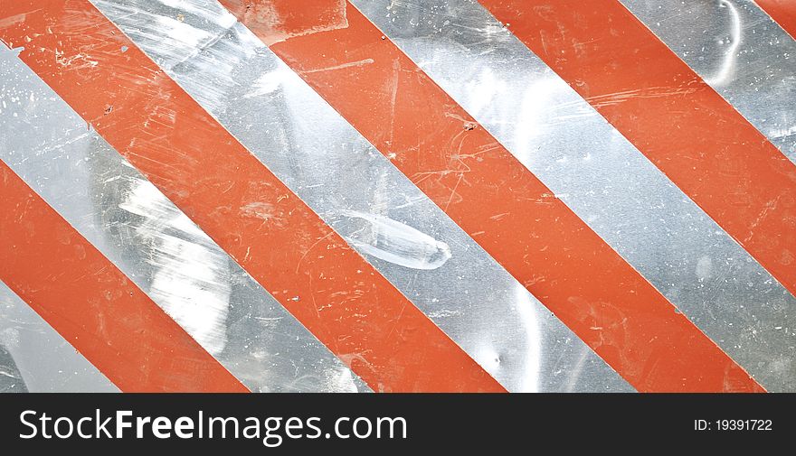 Metal Red Stripe Background