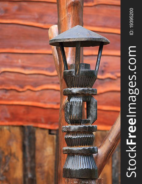 Wooden Lamp