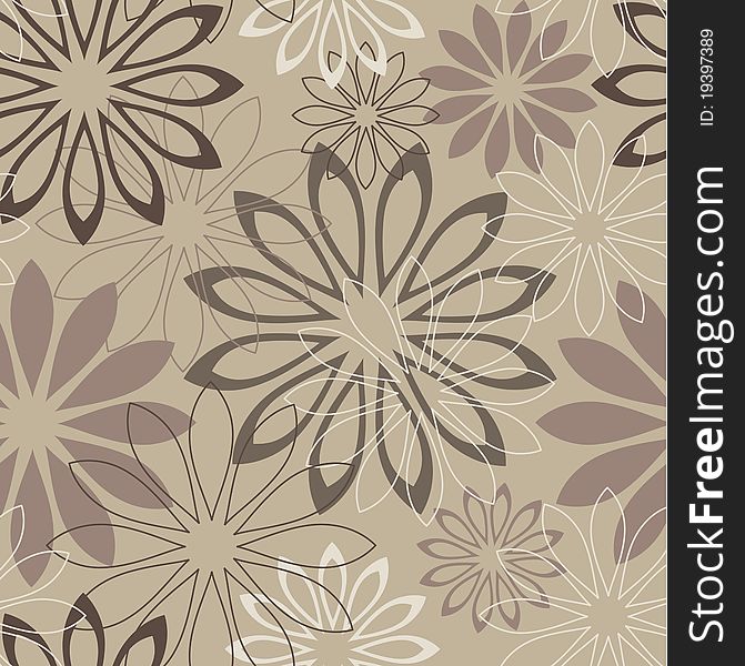 Floral seamless pattern