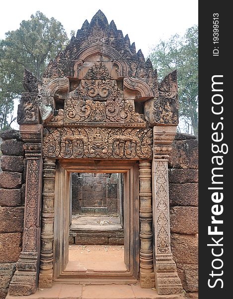 New Seven Wonder Angkor Wat -Banteay Srey of Angkor Thom, Cambodia
