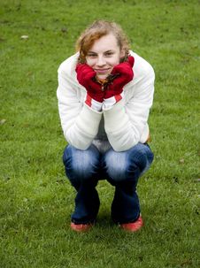 Young Redhaired Teenage Girl Royalty Free Stock Photography Young Redhaired Teenage Girl Royalty Free Stock Photography
