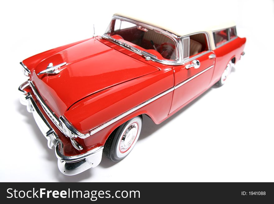 Chevrolet 1955 Metal Scale Toy Car Fisheye 6