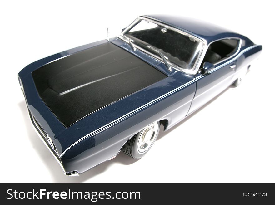 1969 Ford Torino Talladega metal scale toy car fisheye 5