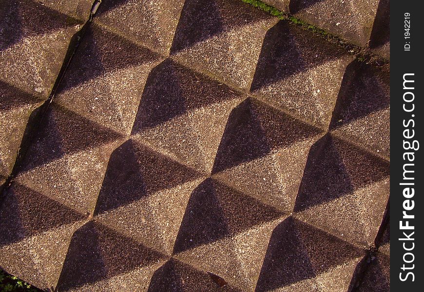 Decorative pavement pattern for background texture