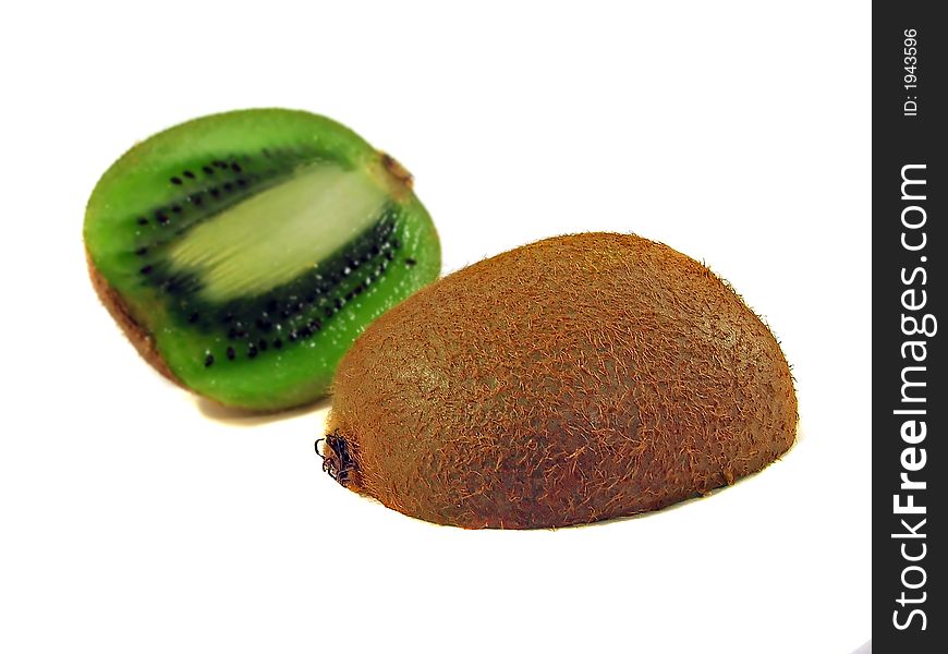 Slice of kiwi