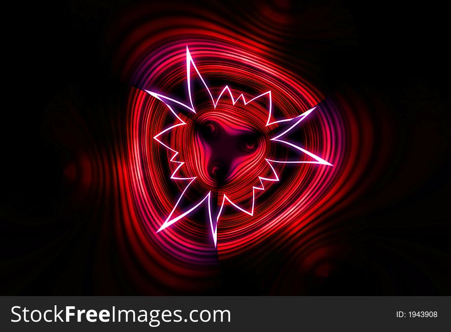 A simple curved based abstract color background. A simple curved based abstract color background.