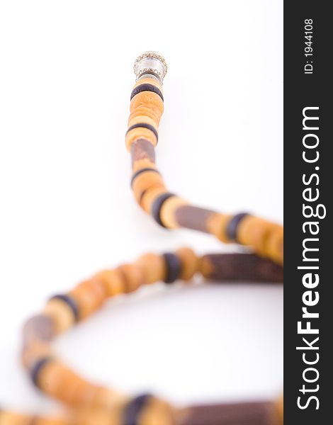 Shoot of jewelry on a white background.