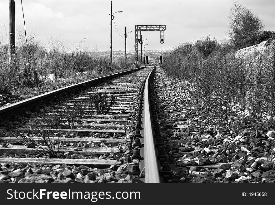 Old Railway in the Tellaro plane