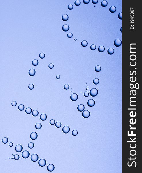 Close-up Photo of Water Drops. Close-up Photo of Water Drops