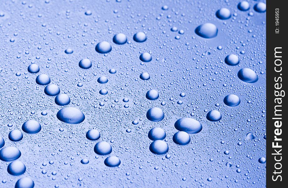 Close-up Photo of Water Drops. Close-up Photo of Water Drops