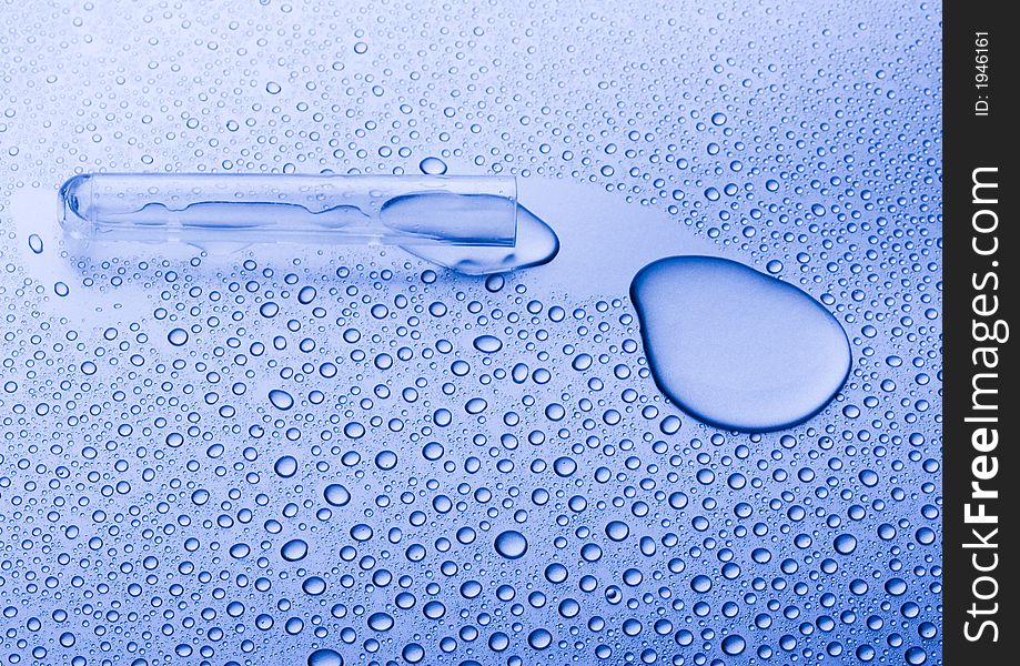 Close-up Photo of Water Drops. Close-up Photo of Water Drops