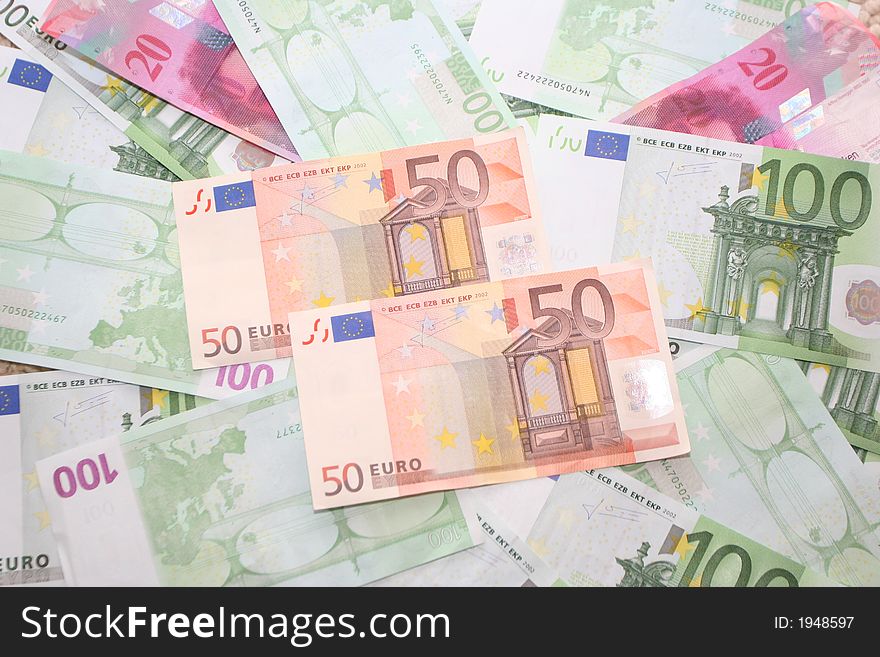 Euro For Background