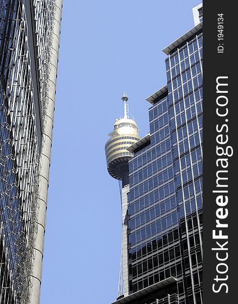 Modern Tall Urban Office Building In Sydney, Australia