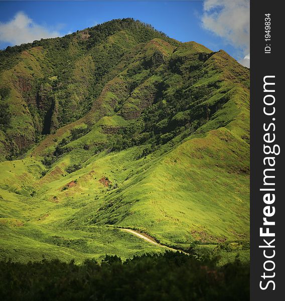 Panoram photos of Hawaiian landscape (Oahu). Panoram photos of Hawaiian landscape (Oahu)