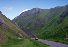 Winnats Pass Royalty Free Stock Image Winnats Pass Royalty Free Stock Image