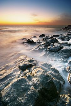 Beautiful Seascape. Royalty Free Stock Image Beautiful Seascape. Royalty Free Stock Image
