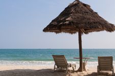 Empty Beach Stock Photography Empty Beach Stock Photography