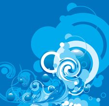 Abstract Blue Swirl Stock Images Abstract Blue Swirl Stock Images