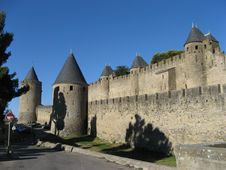 Fortress Of Carcassonne Stock Photo Fortress Of Carcassonne Stock Photo