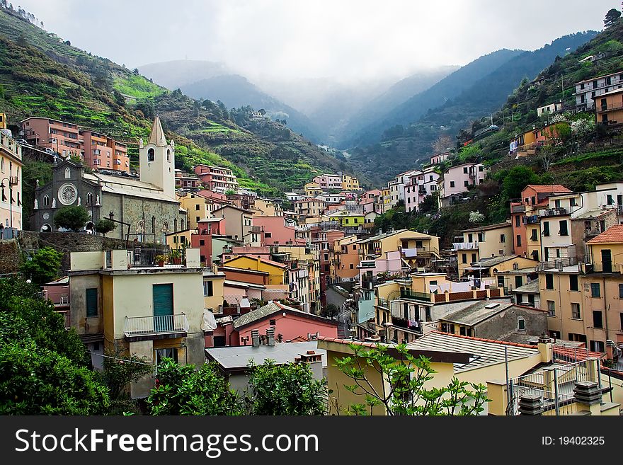 Riomaggiore, Cinque Terre, Italy