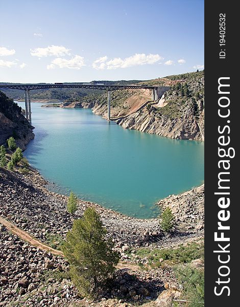 Contreras reservoir. Hoces del Cabriel. Valencia and Cuenca provinces border. Spain. Contreras reservoir. Hoces del Cabriel. Valencia and Cuenca provinces border. Spain