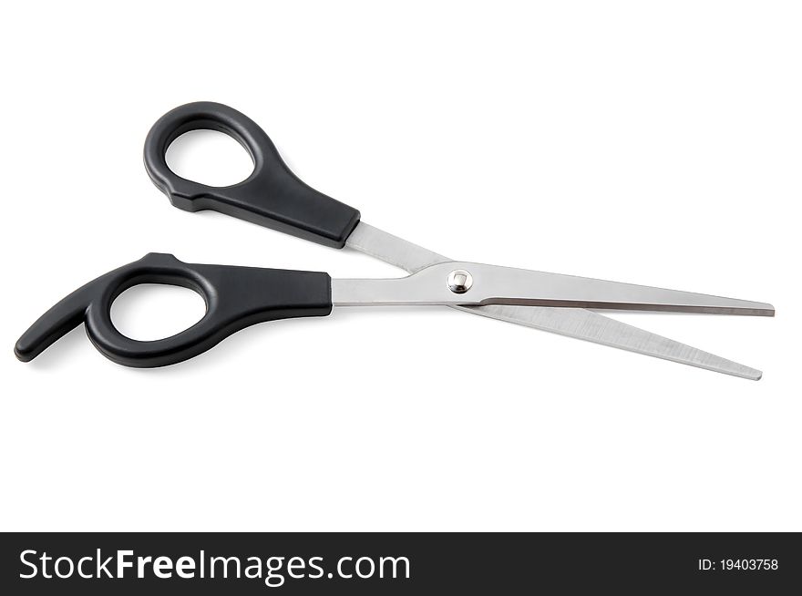 Scissors isolated on white background